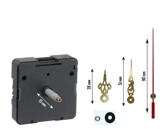 RELOJ C/L.19mm. AG.ORO CORTAS