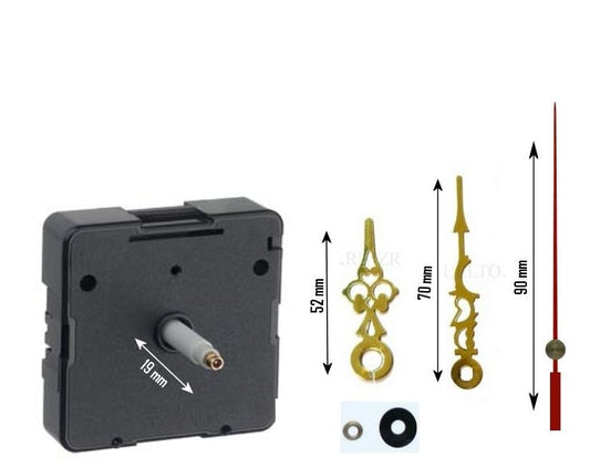 RELOJ C/L.19mm AG.ORO LARGAS