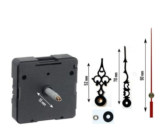 RELOJ C/L.19mm AG.NEGRAS LARGAS