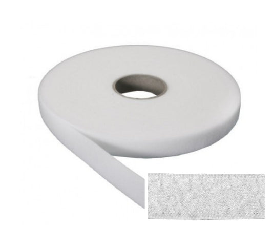 VELCRO HEMBRA BLANCO 20mmx25M.