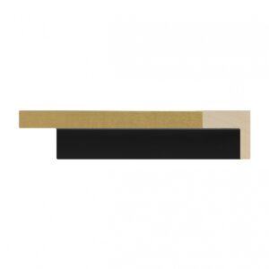 ANGLE LACADO NEGRO MAT B.ORO