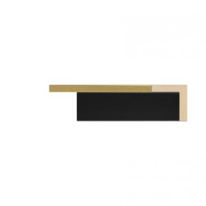 ANGLE LACADO NEGRO MAT B.ORO