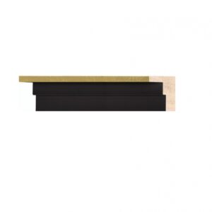 LACADO MATE NEGRO-ORO